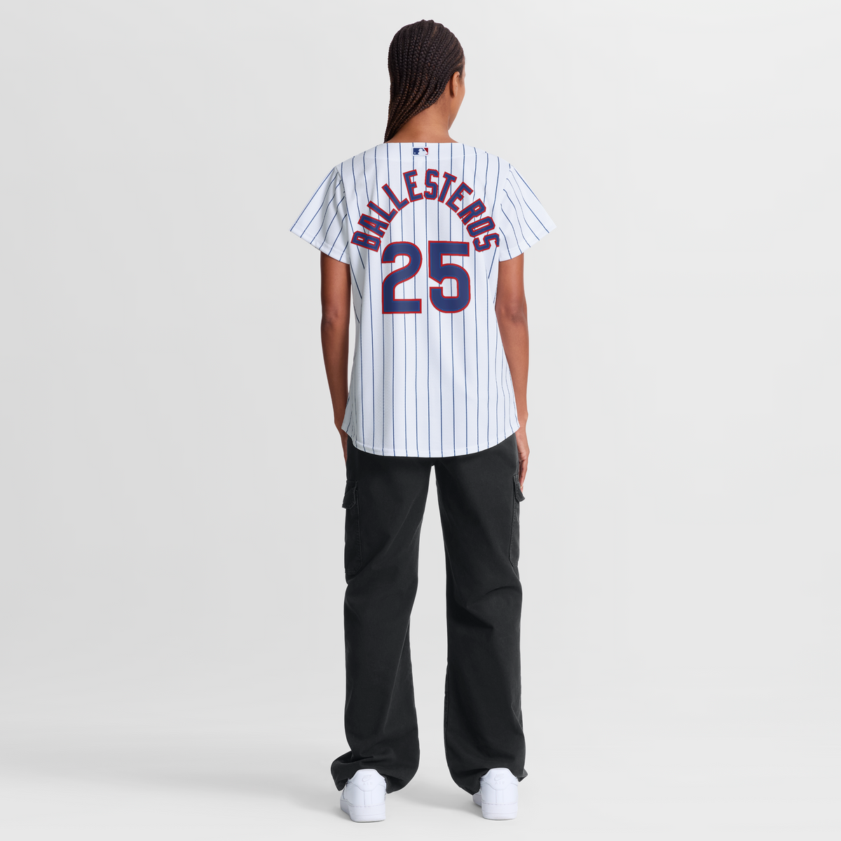 Women's Chicago Cubs Moisés Ballesteros Nike White Home Replica Jersey