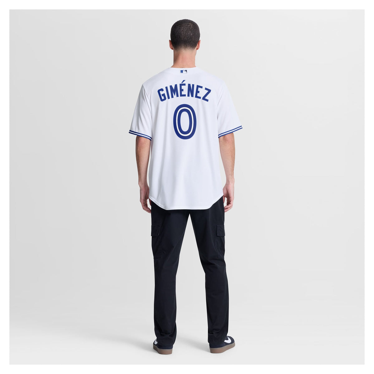 Men's Toronto Blue Jays Andrés Giménez Nike White Home Replica Jersey