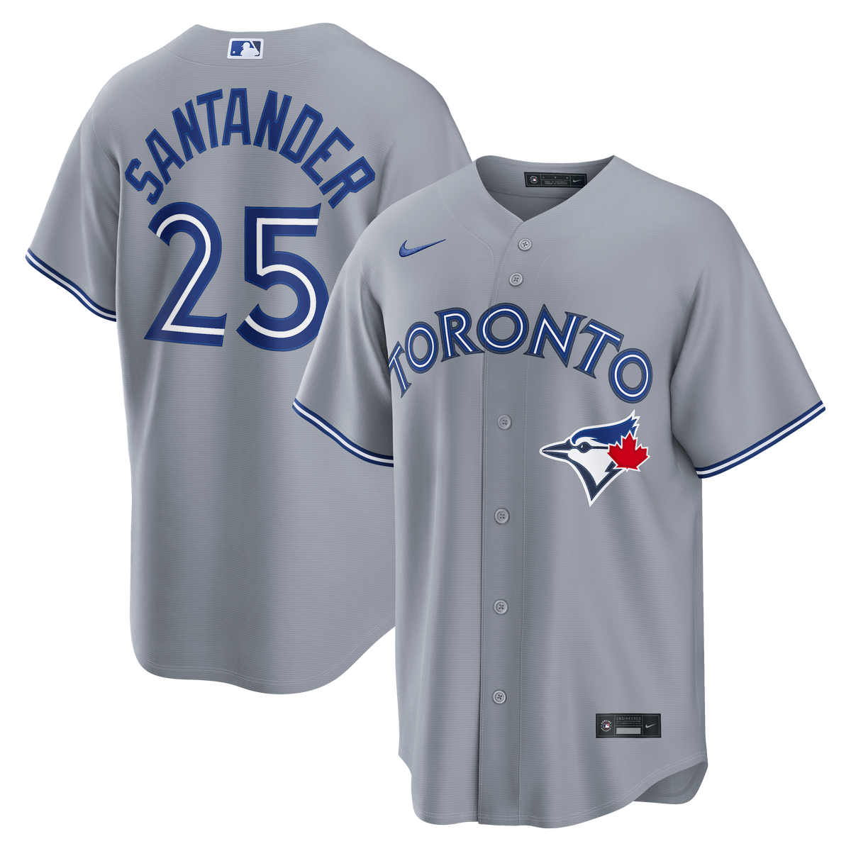 Men's Toronto Blue Jays Anthony Santander Nike Red Canada Day Replica Jersey