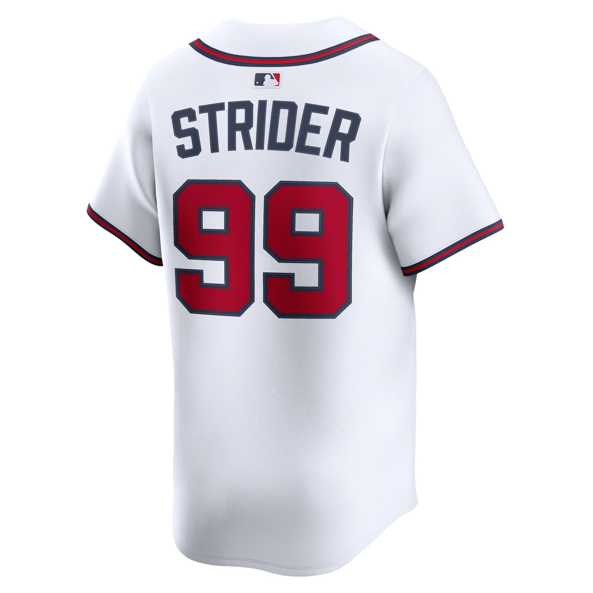 Men's Atlanta Braves Spencer Strider Nike White Home Limited Player Jersey