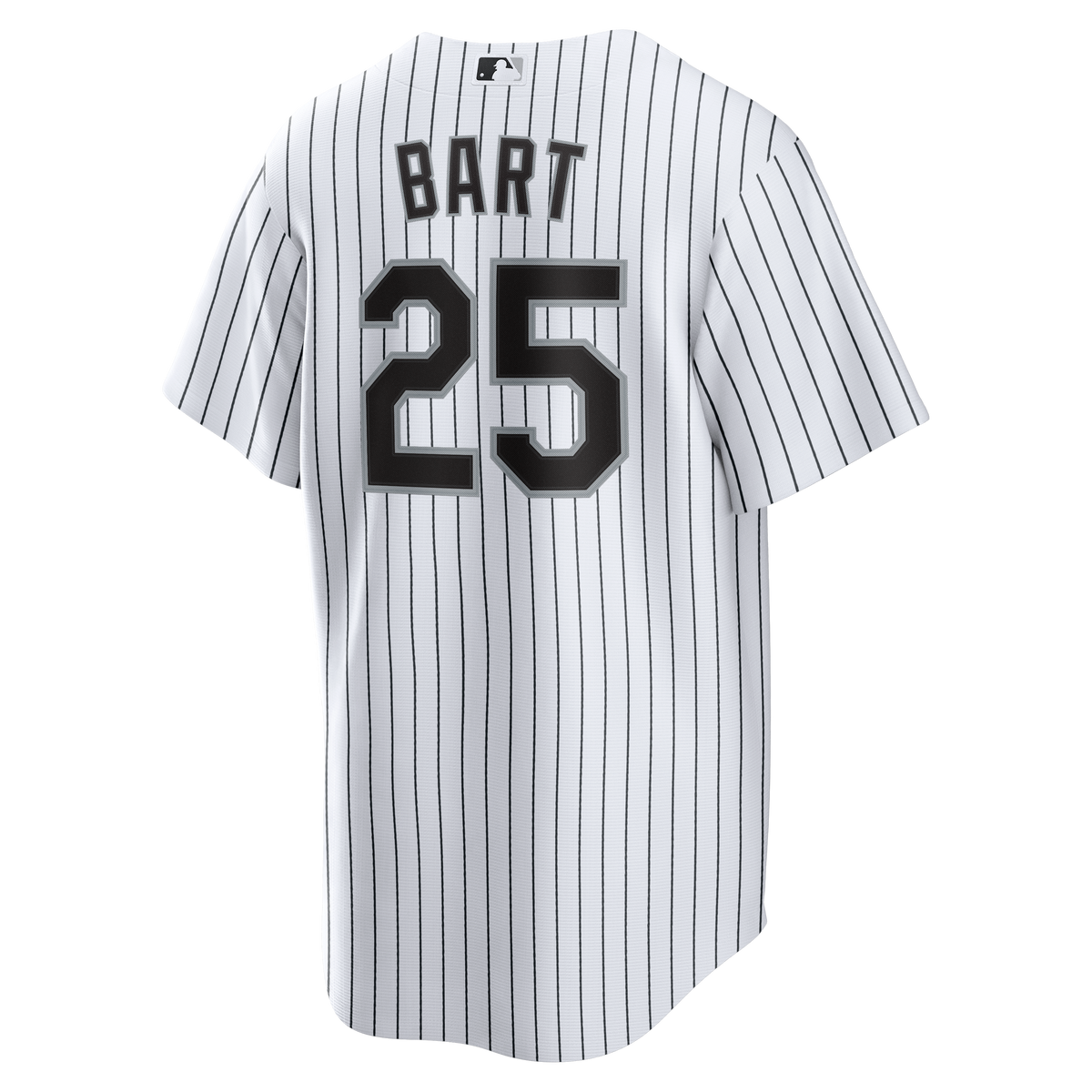 Men's Chicago White Sox Joey Bart Nike White Home Replica Jersey