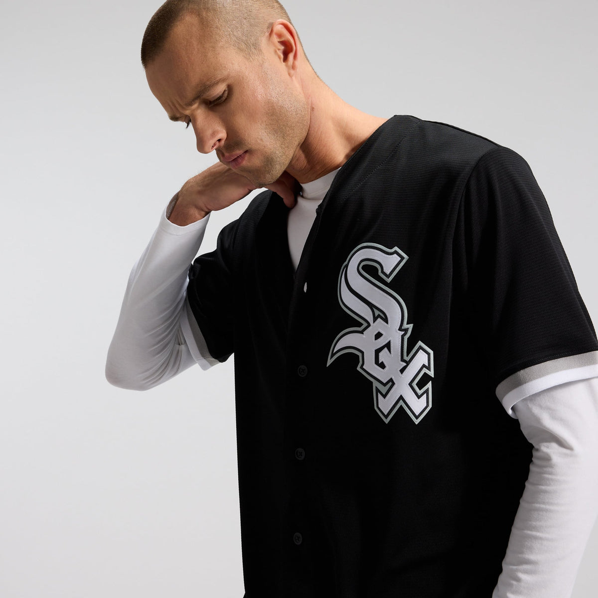 Men's Chicago White Sox Nike White Home Replica Team Jersey