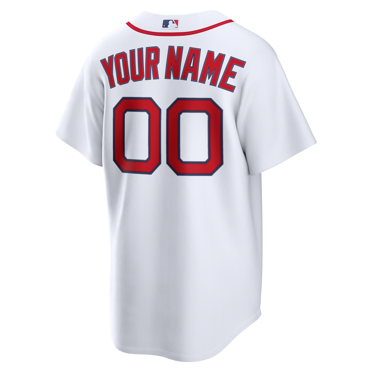 Men's Boston Red Sox Nike White Home Replica Custom Jersey