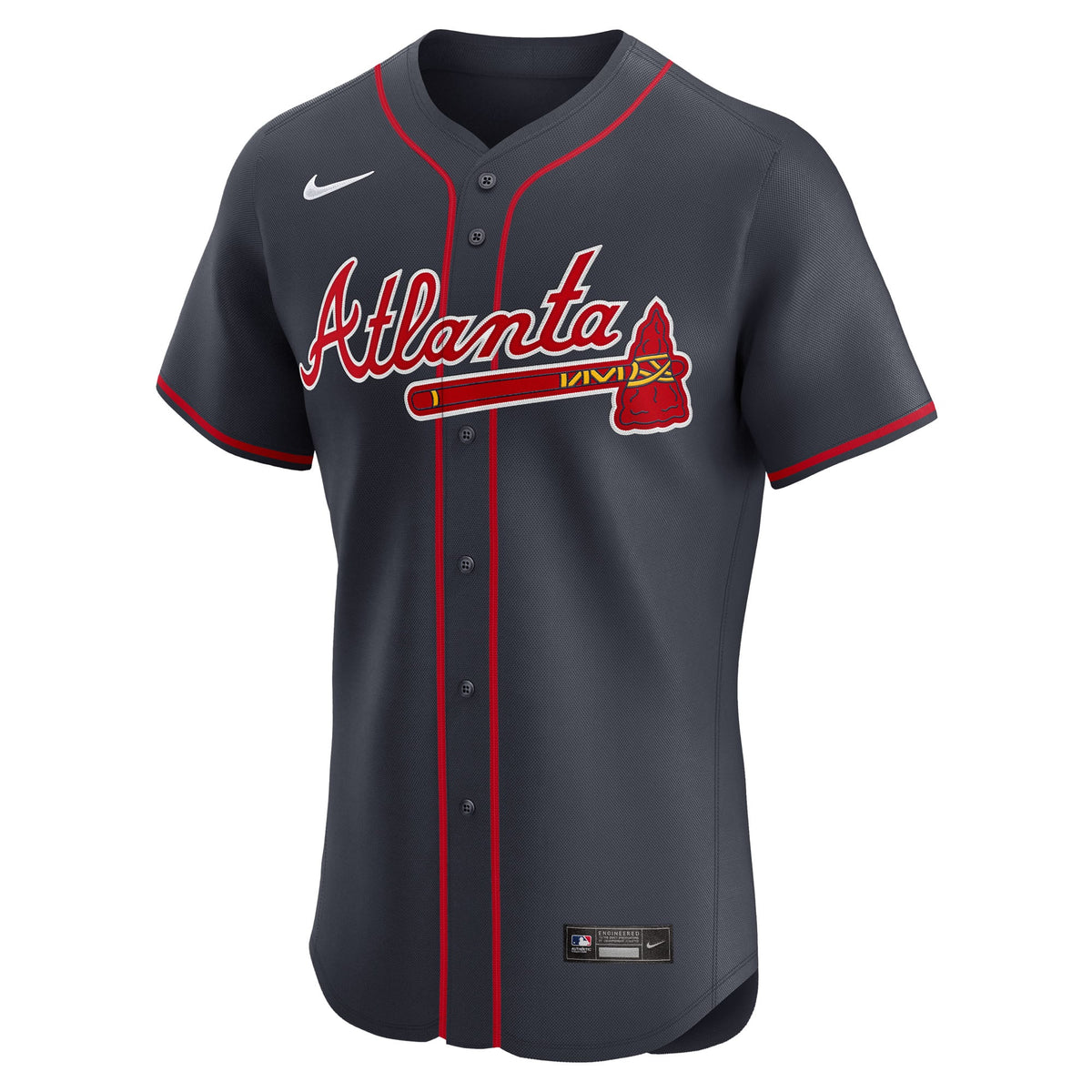 Men's Atlanta Braves Ronald Acuña Jr. Nike White Home Elite Player Jersey