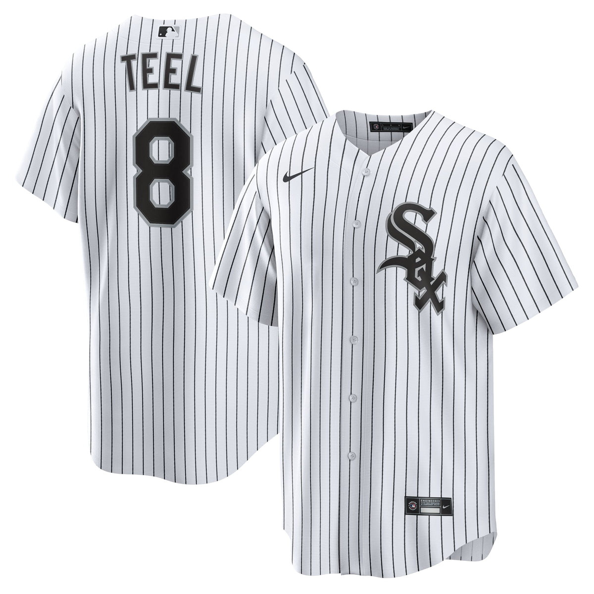 Men's Chicago White Sox Kyle Teel Nike White Home Replica Jersey