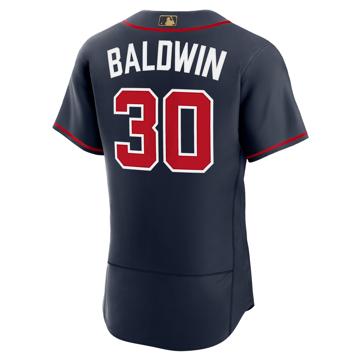 Men's Atlanta Braves Drake Baldwin Nike White MLB Awards Authentic Jersey