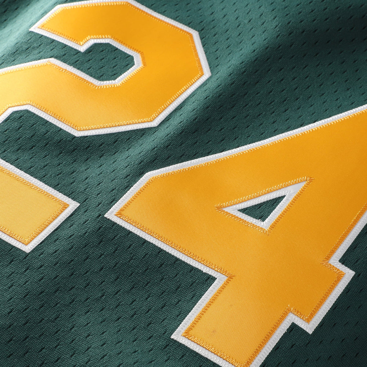 Men's Athletics Rickey Henderson Mitchell & Ness Green Authentic Batting Practice Jersey