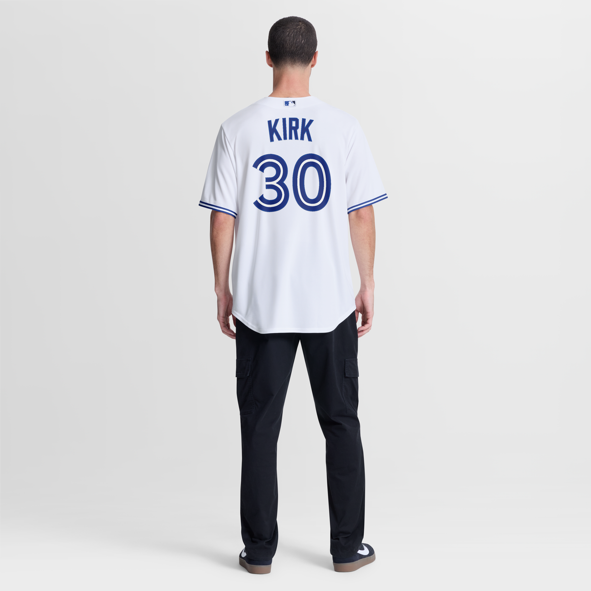Men's Toronto Blue Jays Alejandro Kirk Nike White Home Replica Jersey