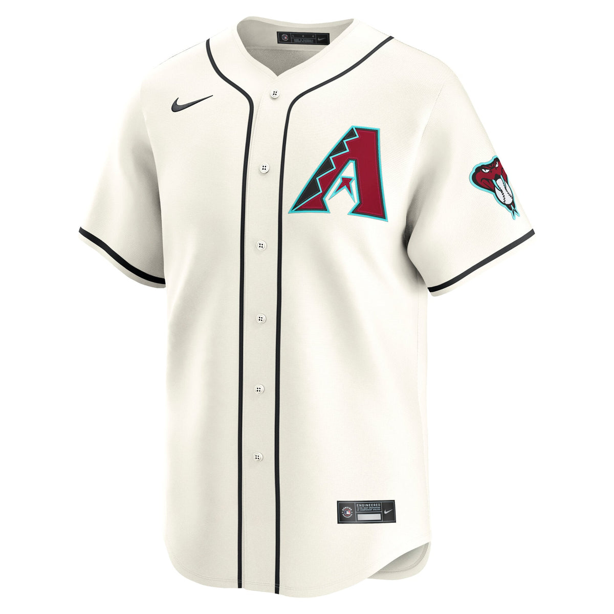Men's Arizona Diamondbacks Nike White Home Limited Jersey