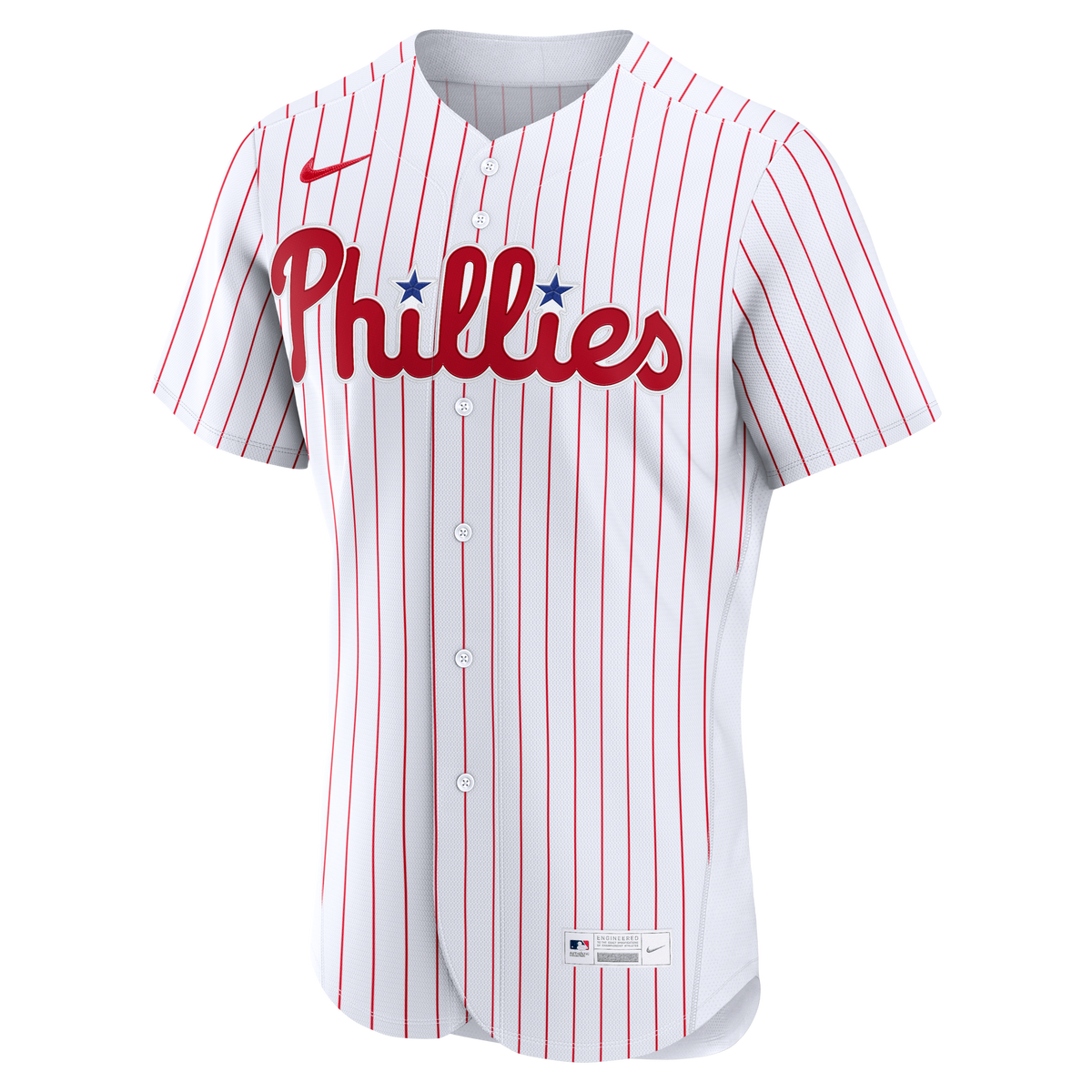 Men's Philadelphia Phillies Nike White Home Authentic Custom Jersey