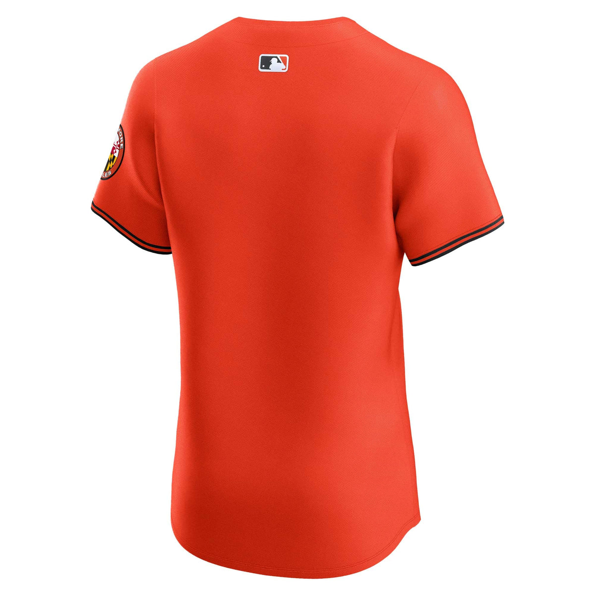 Men's Baltimore Orioles Nike Orange Alternate Vapor Premier Elite Patch Jersey