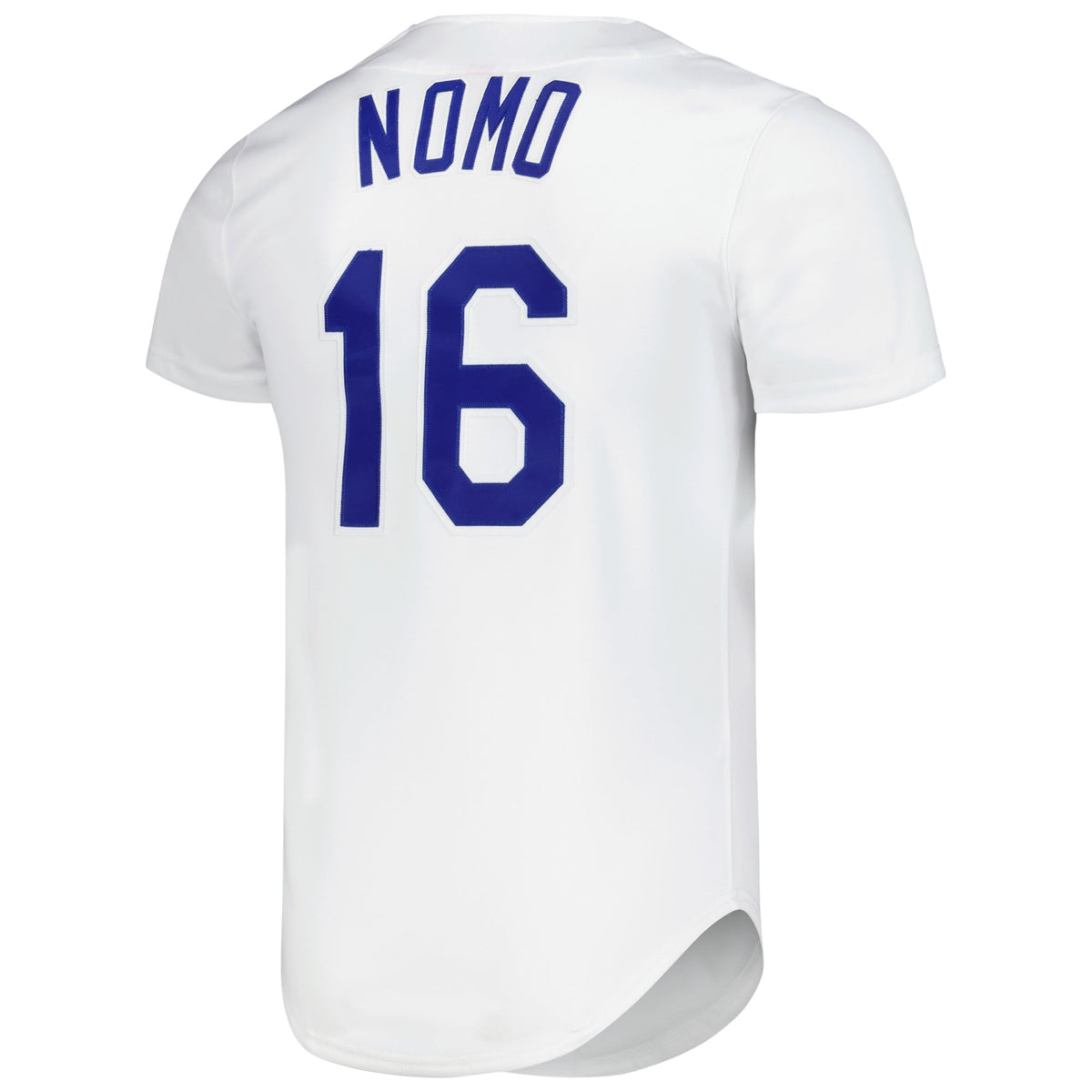 Men's Los Angeles Dodgers Hideo Nomo Mitchell & Ness White Cooperstown Collection Authentic Jersey