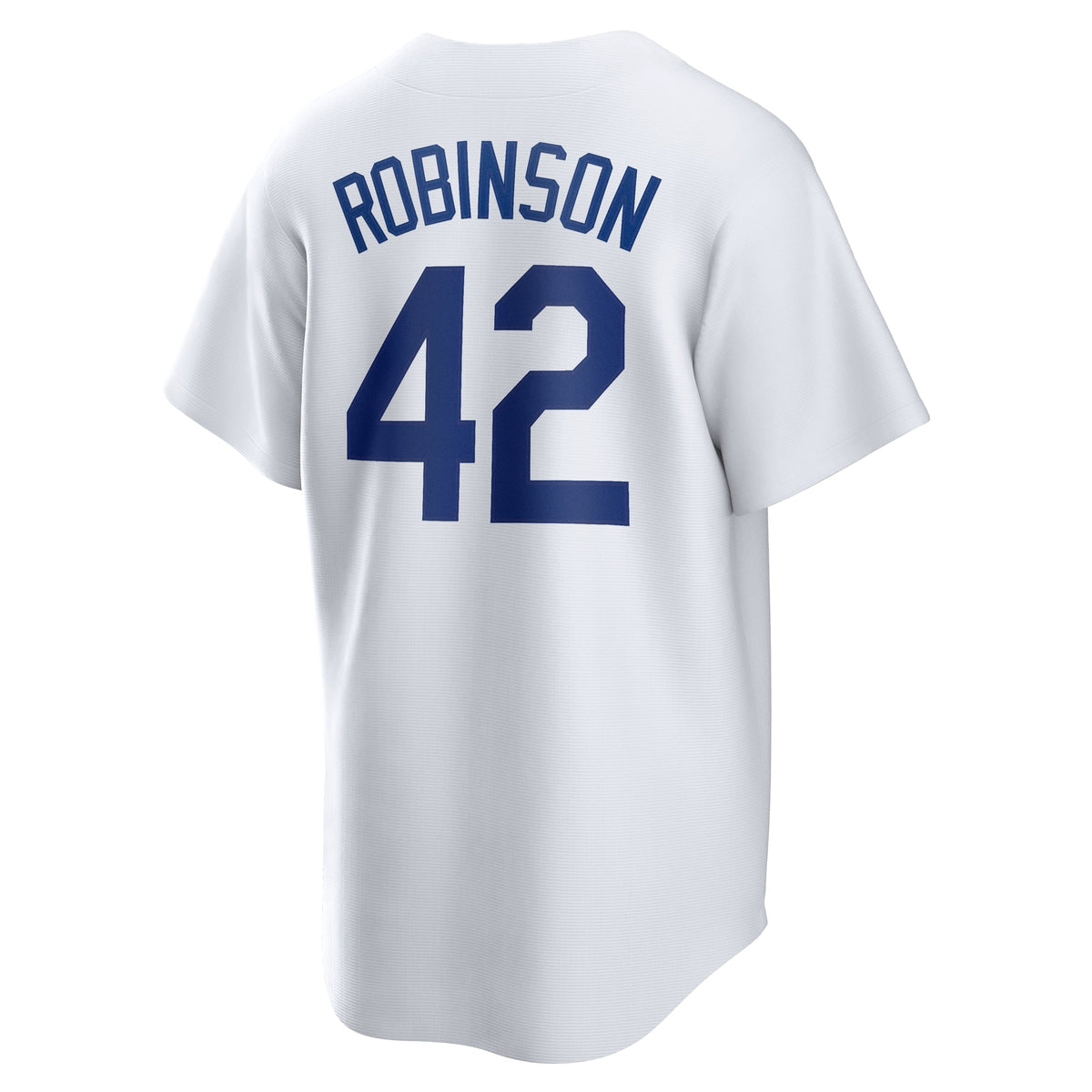 Men's Brooklyn Dodgers Jackie Robinson Nike White Cooperstown Collection Jackie Robinson Day Jersey
