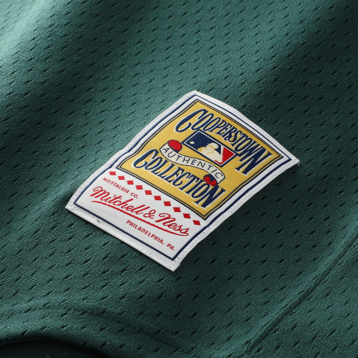 Men's Athletics Rickey Henderson Mitchell & Ness Green Authentic Batting Practice Jersey